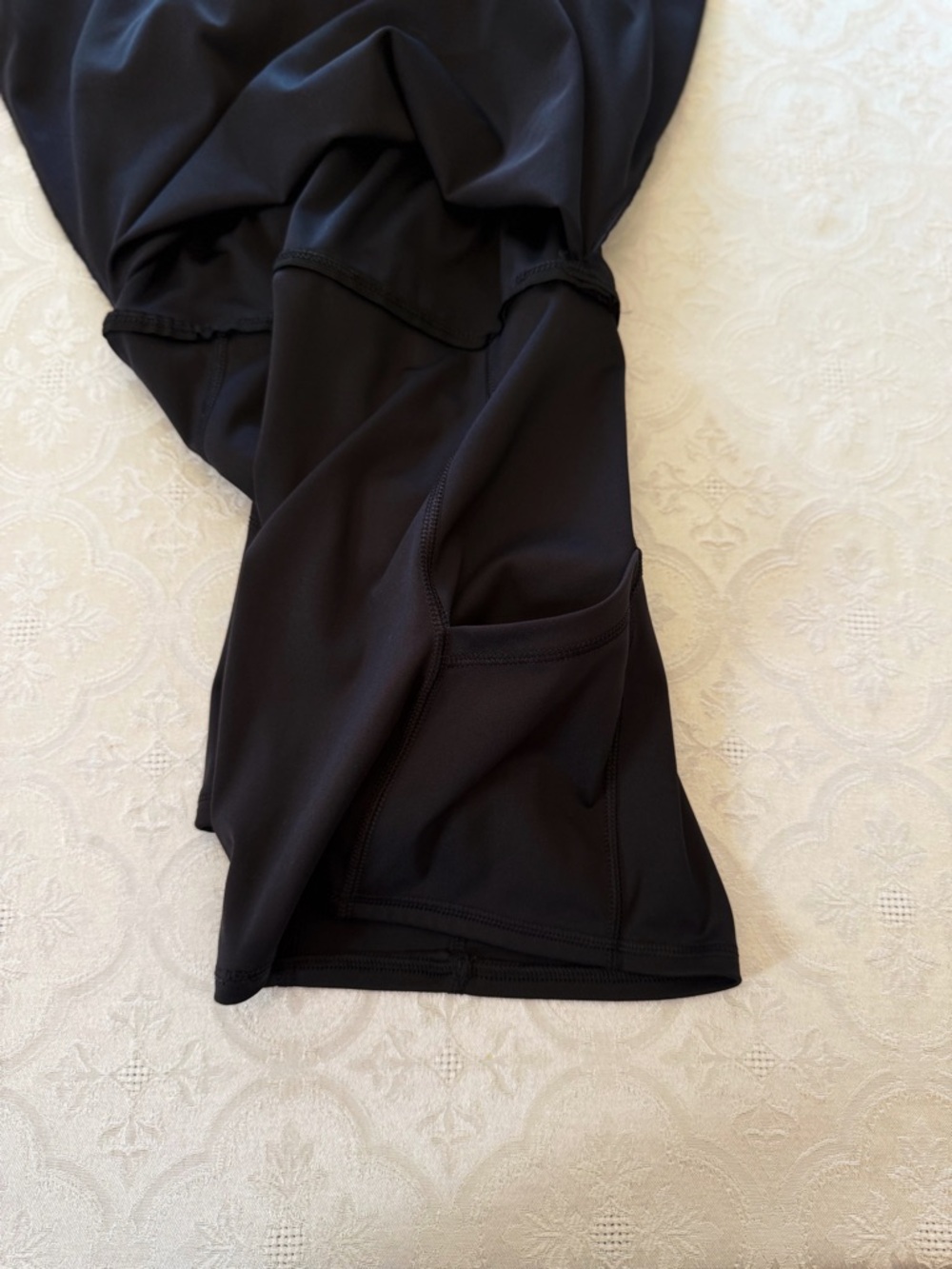 Aeropostale Black Athletic Dress Built In Shorts Skort Tennis Dress Strappy - Picture 7 of 11